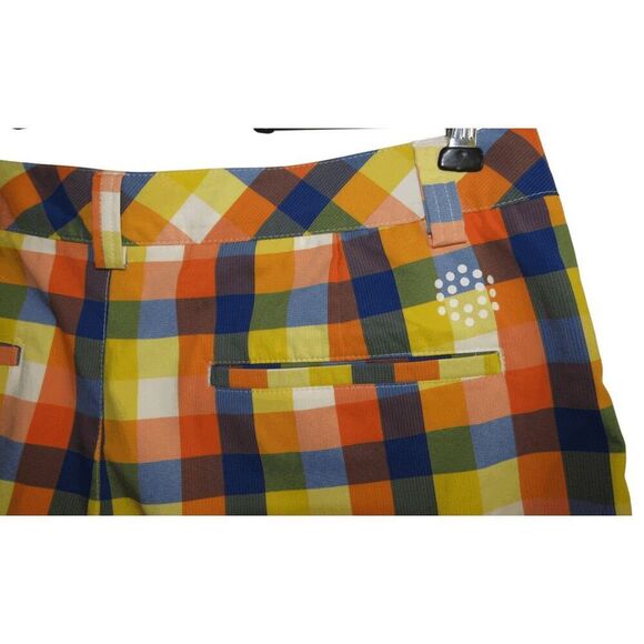 PUMA Golf Plaid USP Dry Cell Shorts Mens 32 - Picture 5 of 6